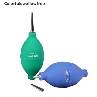 Colorfulswallowfree 2 In 1 Phone Repair Dust Cleaner Air Blower Ball Removing Camera Lens Cleaning BELLE