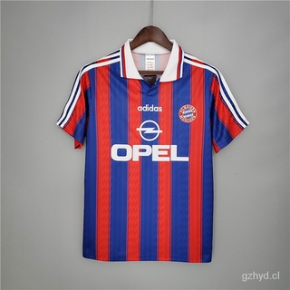 ❤Jersey/camiseta De fútbol De munich 1995/1997 retro De local la mejor calidad tailandesa StTb