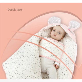 Baby Sleeping Bag Anti-Startle Swaddle Wrap Thicker Cotton Envelope A (4)