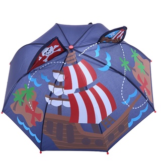 [STS] Baby Cover Parasol For Sun Rain Protection UV Rays 3D Cartoon Outdoor Umbrella (6)