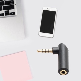 lov Portable 90 Degree Right Angle Headset 3.5mm Angle Male to Female Converter Plug Audio Stereo Adapter