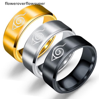FOFS Anime Cosplay Stainless Steel Ring Finger Rings For Men Women Jewelry Fans Gifts HOT