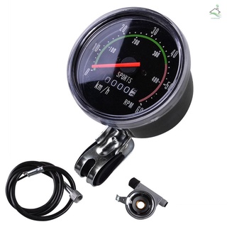 Bicycle Mechanical Code Table Mountain Bike Code Table Cycling Odometer Stopwatch Wired Speedometer Bike Accessories (1)