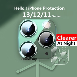 3d Protector de cámara de cristal templado transparente Protector de cámara para Apple iphone13 12 11 Mini Pro Max lente de cámara Protector de pantalla caso para iPhone 11 12 13 Pro Max