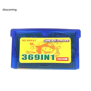 disscoming 369 En 1 Versión Estadounidense Cartucho De Juego Tarjeta Para GameBoy Advance