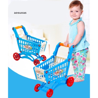 AAS Niños Mini Carro De La Compra Pretender Juego De Comestibles Supermercado . (1)