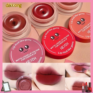 daixiong 3.5g lápiz labial mate de larga duración estilo coreano cosméticos de alta color renderizado lápiz labial enlatado para la belleza