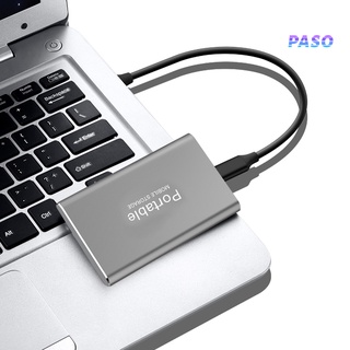 Paso ♥ Disco De Estado Sólido De Gran Capacidad Plug Play Metal 4T 6T 8T Alta Velocidad USB3.0 SSD Para Portátil (6)