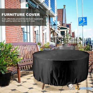 cubierta de muebles de jardín impermeable oxford paño mesa a prueba de polvo protector