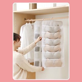 Plegable armario colgante bolsas calcetines calzoncillos organizador ropa percha armario
