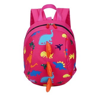 niñas lindo dinosaurio bebé viaje anti-pérdida mochila niño arnés de seguridad rosa (9)