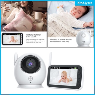 4.3 Inch Wireless Video Baby Monitor Pet Camera 360-Degree for Parents