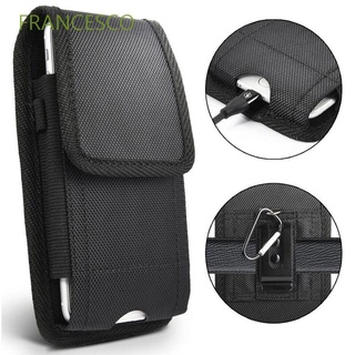 Bolsa Para teléfono con cinturón de Cintura Vertical negro negro Para teléfono celular bolsas/multicolores