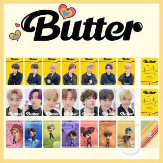 7Pcs/set KPOP BTS Butter LOMO Cards Photocards Collectibles