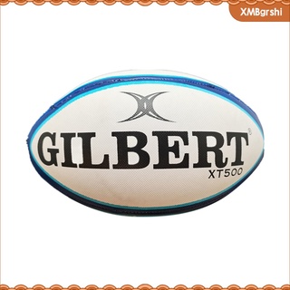 pelota de entrenamiento portátil pu rugby 5# tamaño fútbol para práctica juego 60cm