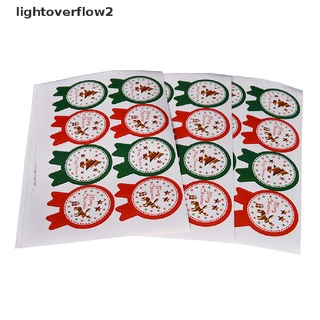 [lightoverflow2] 24 estampas adhesivas adhesivas Para el sobre De navidad