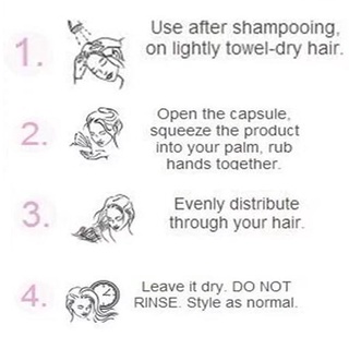 Esencia dañada para el cabello SEVICH vitamina reparación (30 cápsulas) (5)