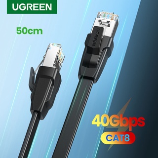 UGREEN Ethernet Cable Cat8 40 5gbps De Red Plana De Alta Velocidad Cat8 U/FTP Para RJ45 Parche Lan (1)