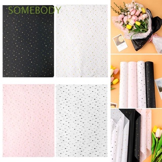 SOMEBODY 20pcs Party Decoration Flower Bouquet Gift Gift wrapping paper Wrapping Paper Sydney Paper Multicolor Birthday Flowers Gift Wrapper Crystal Glass Paper/Multicolor