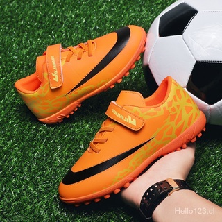 Boys Girls Breathable Football Shoes Outdoor Sneakers Non-Slip Spike Tenis Sports Shoes Futsall Shoes
