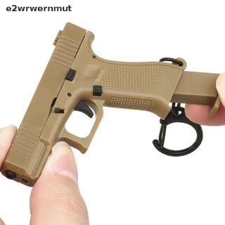 [e2wrwernmut] G45 Keychain Mini Pistol Shape Tactical Keychain Glock 45 Model Plastic Key Ring [HOT]
