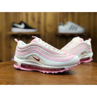 Listo STOCK Nike Air Max 97 OG Bullet mujer Running deporte zapatilla de deporte zapatos rosa