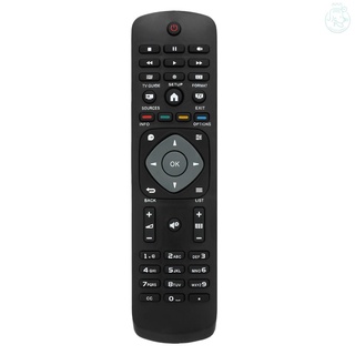 control remoto universal para tv/control inteligente inalámbrico/reemplazo para philips lcd tv smart digital hdtv negro