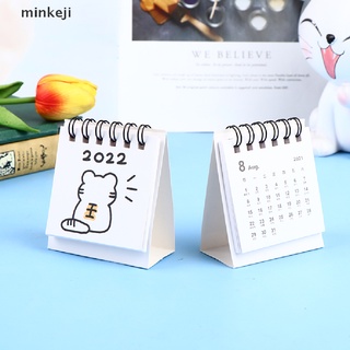 mkji 2022 mini calendario de escritorio calendario anual agenda organizador calendario dual daily scheduler.