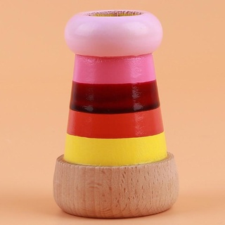 juguetes de madera arco iris lindo mágico mini abeja efecto ojo prisma niños juguete educativo (4)