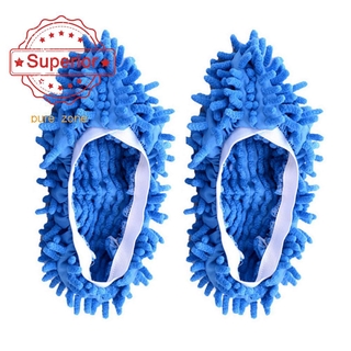 Mop zapatos para zapatos de polvo/zapatillas limpiadoras de Piso Fácil de limpiar baño B5N7 (1)