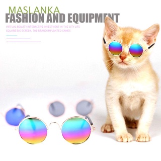 maslanka precioso gafas de sol suministros de ropa de ojos gafas de mascotas fotos accesorios accesorios multicolor gato perro perro accesorios mascotas suministros/multicolor