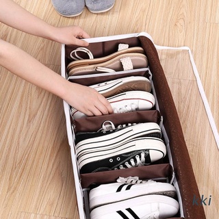 kki. caja de almacenamiento de zapatos ajustable organizador de almacenamiento de zapatos caja transparente para zapatos