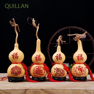 Quillan Bring Wealth and Luck Yin Yang Feng Shui Tai Chi con Borla adherentes Foto calabaza artesanía decoración de Casa