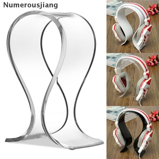 Numerousjiang - soporte de acrílico para auriculares, escritorio, soporte para auriculares MY
