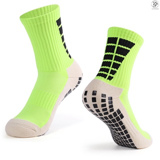 TREKKING [Pf] calcetines de fútbol antideslizantes para hombre, calcetines deportivos de compresión para baloncesto, fútbol, voleibol, correr, senderismo (4)