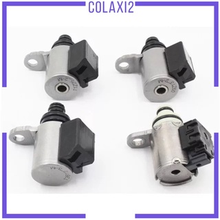 [COLAXI2] 4x Kit de solenoide de transmisión compatible con Nissan Altima 09-12 reemplazo de accesorios