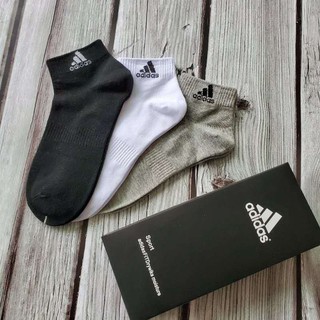 [alta Calidad] calcetines deportivos Adidas nuevos calcetines de algodón longo estoque largo (9)