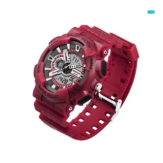 reloj de pulsera deportivo multifunción impermeable luminoso para hombres y mujeres