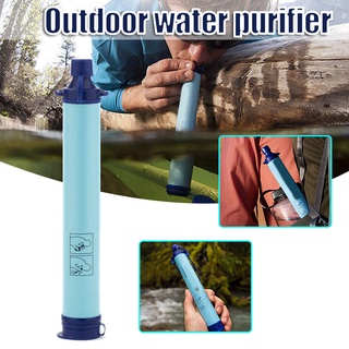 filtro de agua al aire libre portátil purificador de agua para senderismo camping viaje y preparación de emergencia