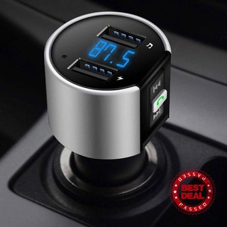 C26s Bluetooth Kit de coche MP3 reproductor de enchufe USB FM transmisor inalámbrico adaptador de Radio N4J1