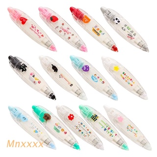 MNXXX Retractable Decorative Tape Pen Scrapbook Planner Diary Decorations Supplies