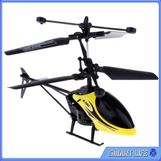 [Smart Life] helicóptero Contrl remoto estilo tiburón avión Modle 2CH con luces LED - azul (7)