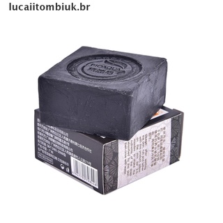 [Luiukhot] jabón negro De carbón De bambú Para tratamiento De jabón Facial aclarante Corporal [Lucaiitombiuk]