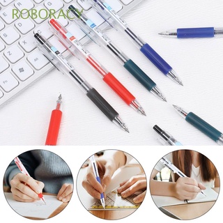 ROBORACY 12 Pzs Bolígrafos De Simplicidad Para Escribir Gel Tipo Push-type De 0.5 Mm/Oficina Para Examen/Suministros Escolares/Multicolor
