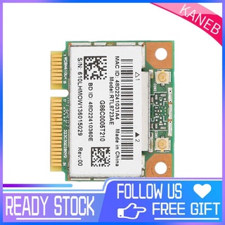 Kaneb tarjeta de red inalámbrica RTL8723AE 300M + Bluetooth media Mini PCI-E Wlan Wifi adaptador