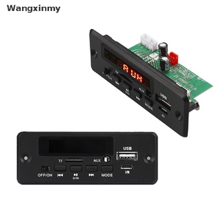 [wangxinmy] bluetooth reproductor mp3 decodificador de placa amplificador módulo soporte tf usb aux grabadoras venta caliente