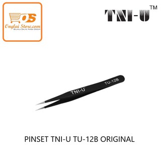 Pinzas/Pinzas/Tni-U TU-12B negro ORIGINAL/pinzas rectas/pinzas cónicas