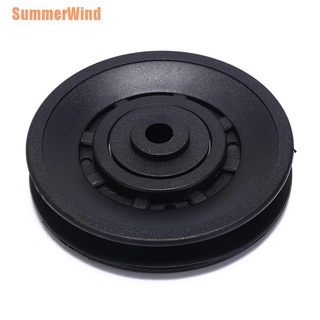 Summerwind&* 1pc 90 mm negro rodamiento polea Cable de rueda equipo de gimnasio parte resistente al desgaste kit de gimnasio