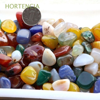 hortencia gema decoración chips forma irregular piedras caída piedras 100g roca mezclada decoración del hogar gema colorida/multicolor
