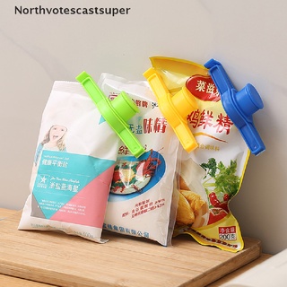 Northvotescastsuper Bag Clip Snack Fresh Food Storage Sealing Clip Mini Vacuum Sealer Food Clip NVCS